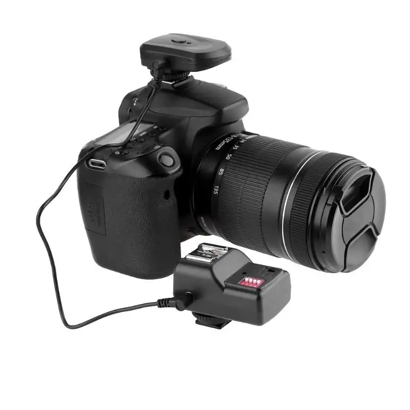 Miễn Phí Tàu PT-16 16 Kênh Không Dây Từ Xa Speedlight Flash Kích Hoạt Flasher Đồng Bộ Receiver Cho Canon Nikon Sony Máy Ảnh