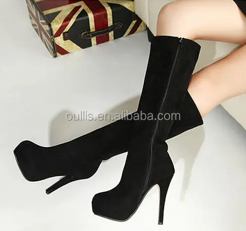 2016 latest design women winter high heel boots PM3963