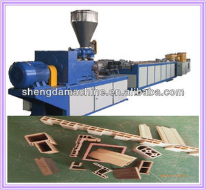 Wood Plastic Composite <strong>WPC</strong> Wall <strong>Panel</strong> Extrusion <strong>Machine</strong>