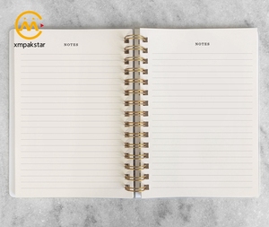 <span class=keywords><strong>2025</strong></span> papel duro capa personalizada ouro espiral semanal jornal diário planejador livro organizador <span class=keywords><strong>notebook</strong></span>