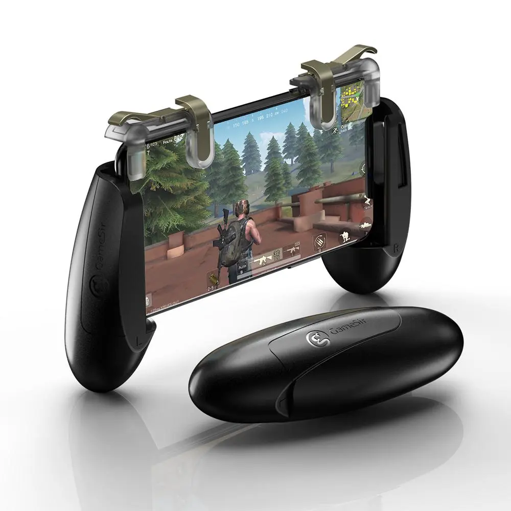GameSir-mando F2 para videojuegos con botones de disparo, para teléfono iOS y Android, PUBG, Call of Duty