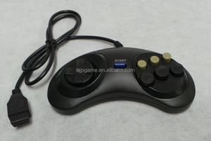 LQJP denetleyici Sega Mega sürücü 6 düğme kablolu denetleyici Pad Gamepad Sega Megadrive için Sega MD /Genesis - Product Image 2