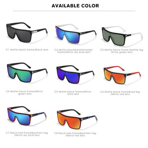 KDEAM 大框中性时尚猫 3 UV400 方形太阳眼镜偏光 2019 太阳眼镜 - Product Image 6
