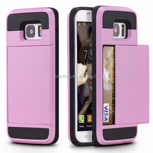 Samsung Galaxy S22 S21 S20 S10 S9 S7 kenar S8 artı A5 A7 J5 J7 2016 Grand çekirdek başbakan telefon kılıfı kapak ile slayt kart yuvası - Product Image 4