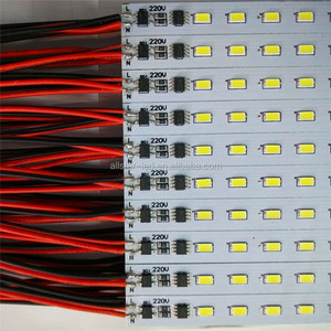 220v led ışık çubuğu smd 5730 76 leds metre başına sürücü ücretsiz led şerit ışık - Product Image 6