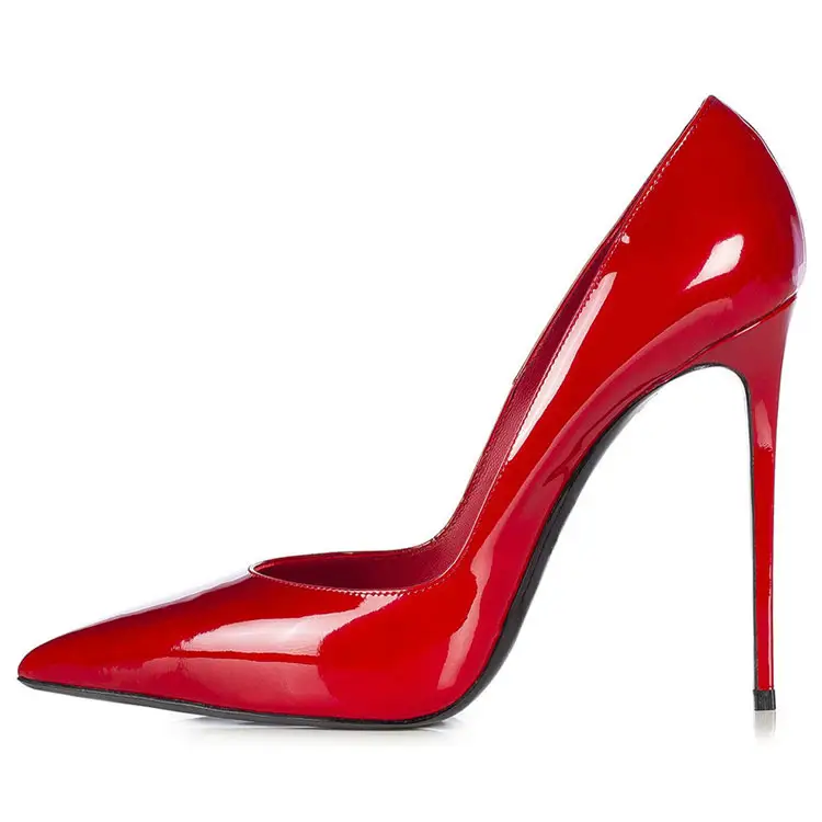 Drop shipping 2021 popular new style 12cm red sexy thin high heels ladies shoes