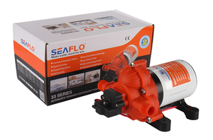 SEAFLO 33 Series 11.6LPM/3GPM 12V Marine Pump Electric 3 <strong>Diaphragm</strong> Pressure Switch Water Pump with Boat and RV
