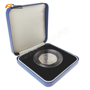 Vật Liệu Hiếm Titan Tantalum Niobium Đồng Xu Anh 7 Mặt Bạc Mạ Đồng Xu Với Hộp Quà Tặng - Product Image 2