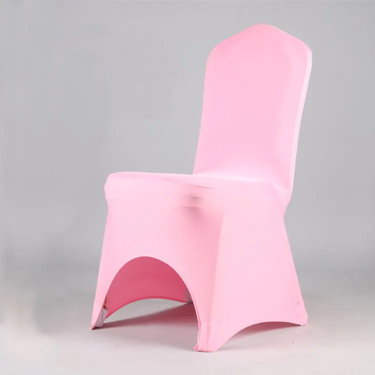 Arco di nozze copertura della sedia rosa copertura della sedia dello spandex