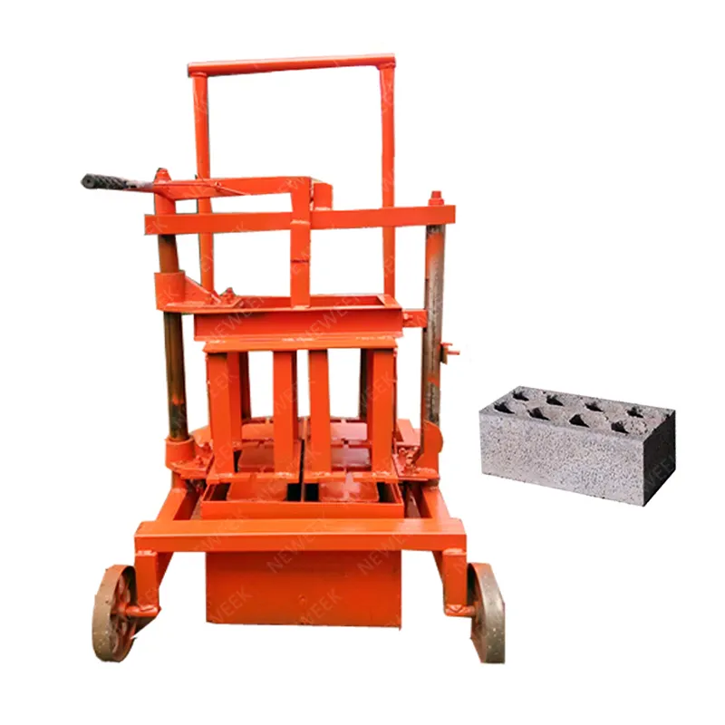 Machine de fabrication de briques, w, traitement de blocs de construction électriques, de pièces imbriquantes