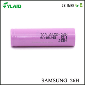 3.7V li ion có thể sạc lại pin 2600Mah pin cho Samsung 26 H pin polymer cho <span class=keywords><strong>mod</strong></span> <span class=keywords><strong>box</strong></span> - Product Image 2