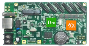 Hd-d10 testo immagini video rgb full color taxi/bus/striscia di led segno aperto controller - Product Image 2