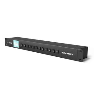 Avmatrix 8 3G/HD/SD紧凑型视频矩阵切换器8通道机架安装MSS0811，带金属材料 - Product Image 3