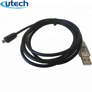 Yüksek kalite OEM 6Ft FTDI USB Uniden tarayıcı uzaktan arayüzü için Mini 4-Pin programlama kablosu