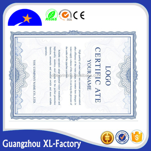 High Quality Security Printing Diploma <strong>Certificate</strong>,making Watermark Paper Security Thread <strong>Certificate</strong>