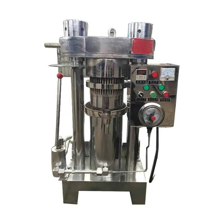 Petite Machine d'extraction hydraulique automatique, huile de graines, noix, noix