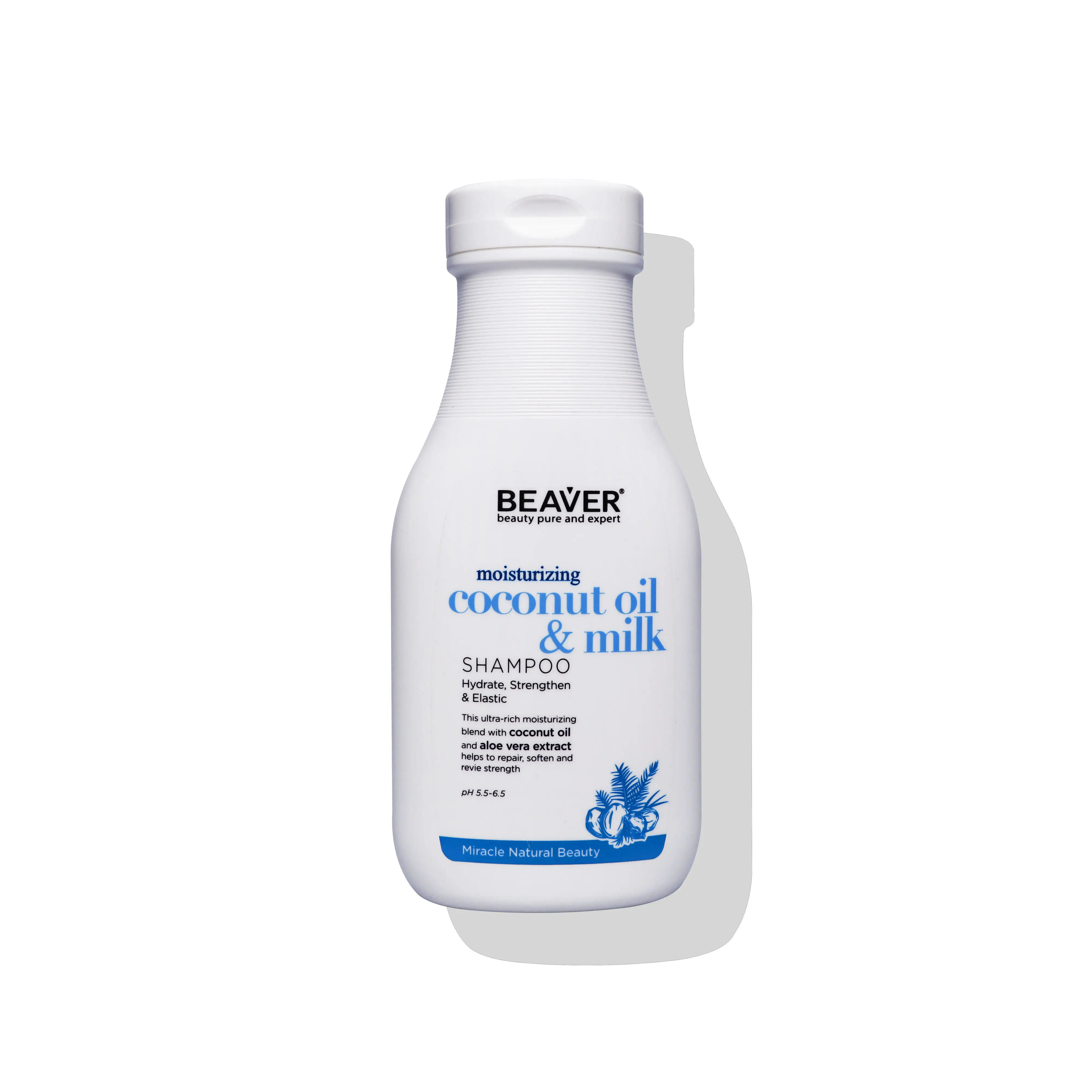 BEAVER ธรรมชาติผมแชมพูน้ำมันมะพร้าว350Ml