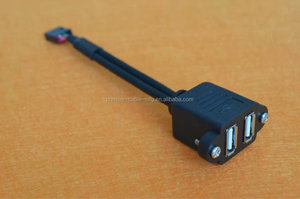 แผง USB คู่กับเมนบอร์ด9pin 10pin สายเคเบิล - Product Image 5