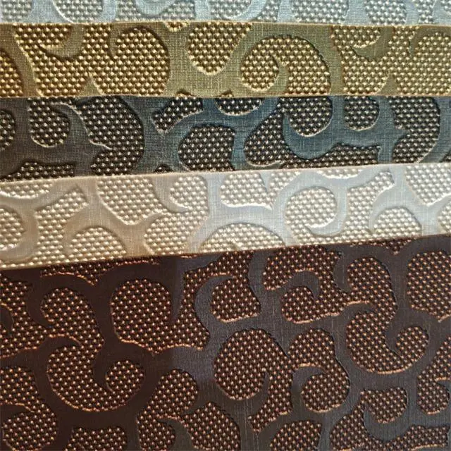 Cuero sintético de PU para papel de pared decorativo, fabricación de sofá uphlostery