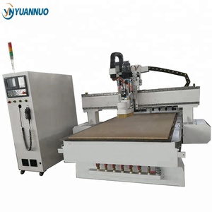 เครื่องตัด YN1325ไม้ด้วยมอเตอร์เซอร์โวเครื่องมือเปลี่ยน9KW ความเร็วสูงเครื่องแกะสลักแบบอัตโนมัติ ATC สำหรับงานไม้ CNC - Product Image 6