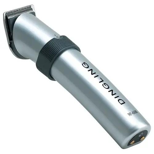 RF-668 Профессиональный Dingling Съемная батарея сплит-конец машинка для стрижки волос/парикмахерские/машинка для стрижки бороды и усов;