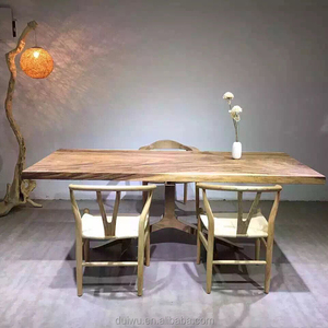 佛山顺德定制仿古松木餐桌 - Product Image 5