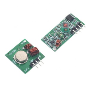 Venta caliente 433 Mhz RF transmisor y el receptor y módulo de enlace kit/ARM/315 MHZ MCU WL/433 MHZ inalámbrico