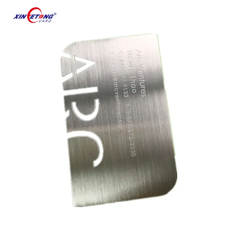 Stainless Steel Metal Business Cards Manufacturer