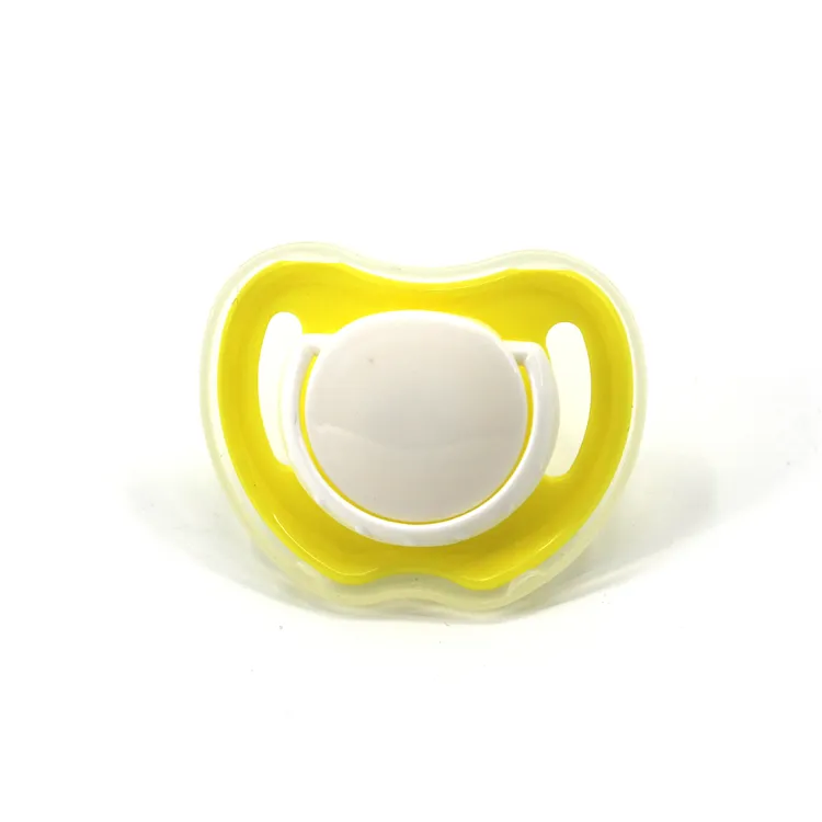 wholesale gold yellow color baby newborn pacifier