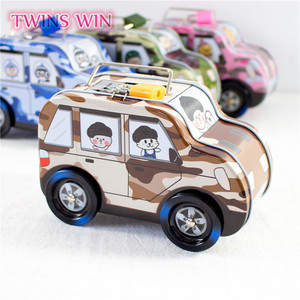 Kids Gift Wholesale Creative Car Design Money <strong>Coin</strong> <strong>Box</strong> for Children Metal Piggy Bank With Lock 050 - Product Image 3