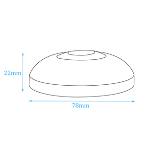Soffitto interno di 360 gradi tipo Mini PIR rilevatore di movimento sensore a infrarossi luce interruttore NC NO opzioni di uscita allarme intruso - Product Image 3