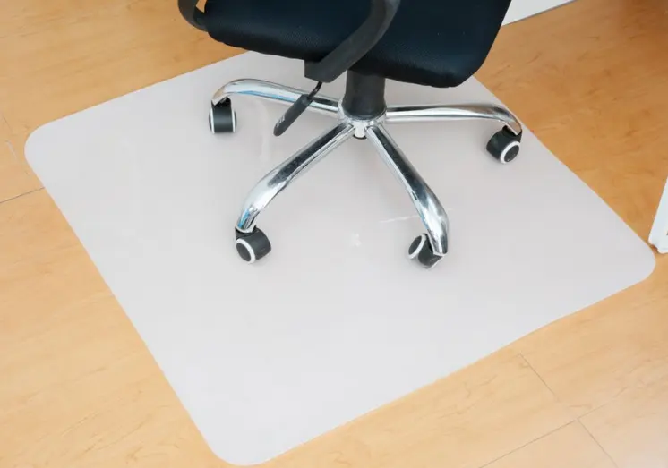 Hochwertige benutzer definierte Stuhl Kunststoff Boden matte/Stuhl matte für Büro