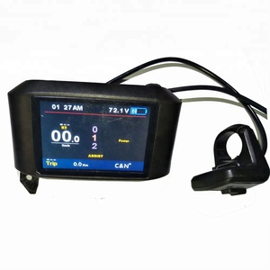 Display de alta potência e tft, para controlador 10kw, cubo elétrico, kit de conversão de motor de bicicleta, 24 meses de garantia