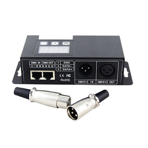 BC-854-CC rgbw DMX512 350mA 4 canal rgbw DMX512 decodificador controlador DMX led