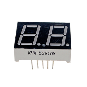 0,56 Zoll Digital Tube LED-Anzeige 2-Bit-Anzeige Gemeinsame Anode/Kathode 0,56 "<span class=keywords><strong>7</strong></span> <span class=keywords><strong>Segment</strong></span> Rot