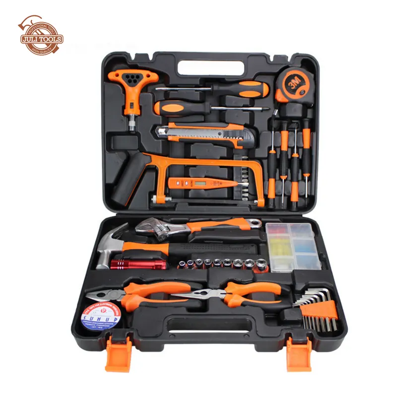 Kit de ferramentas de manutenção, 45 unidades, carpinteiro ou elétrico, kit de ferramentas