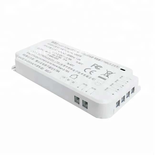 12V 3.75A 12V 5A 24V 2.5A 36W 45W 60W CE FCC CCC constante de voltaje 12V fuente de alimentación del controlador LED