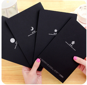 1 Pcs <span class=keywords><strong>Diary</strong></span> <span class=keywords><strong>Black</strong></span> <span class=keywords><strong>Paper</strong></span> <span class=keywords><strong>Notepad</strong></span> 16K 32K 56K Sketch Graffiti <span class=keywords><strong>Notebook</strong></span>ためDrawing Painting Office School Stationery Supply