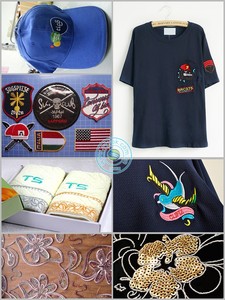 2 4 Köpfe Flaches Kleidungs stück Kissen Handtuch Tasche T-Shirt Hut <span class=keywords><strong>Computer</strong></span> Stick maschine <span class=keywords><strong>Computer</strong></span> gesteuerte Monogramm maschine