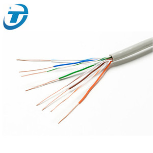 Fabrik preis Cat5 Cat5e Cat6 Cat6e Cat6A Cat7 UTP FTP SFTP-Ethernet-Netzwerk kabel Patch LAN-Kabel mit PVC-Mantel - Product Image 4