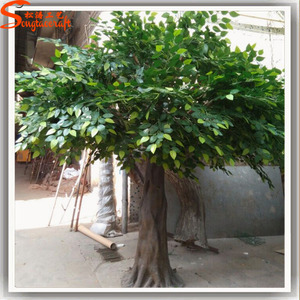 等身大人工樹木人工植物樹木イチジクオークの木ホテル装飾用 - Product Image 3