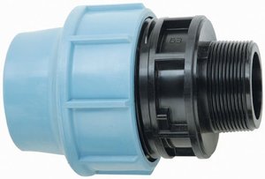 DN20-110 <span class=keywords><strong>hdpe</strong></span> boru sıkıştırma parçaları pp sıkıştırma uydurma dirsek <span class=keywords><strong>hdpe</strong></span> boru boru bağlantı parçaları erkek adaptör su kaynağı için