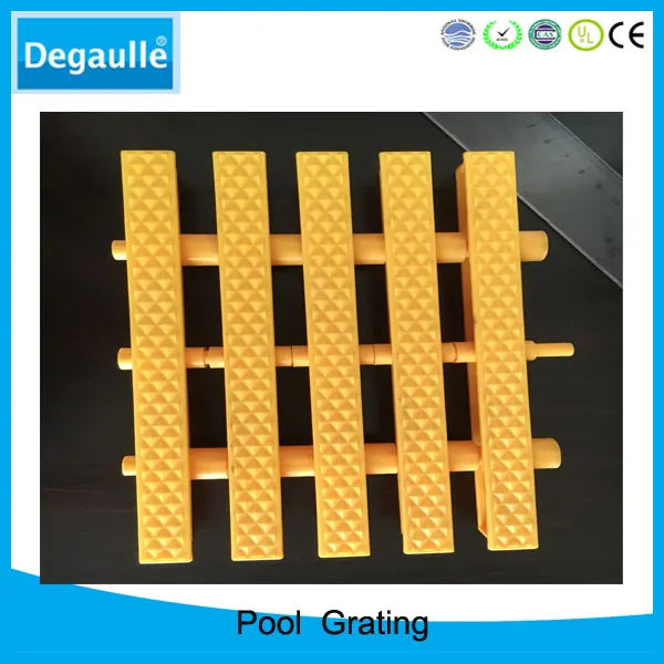 Blouses de piscine en PVC de haute qualité, grille de drainage d'eau