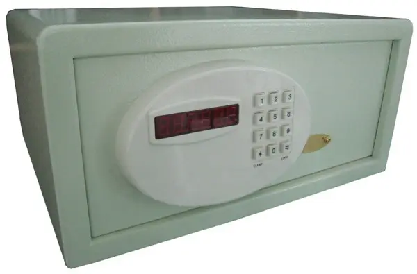Popular and cheap home use electronic iron safe with oval keypad