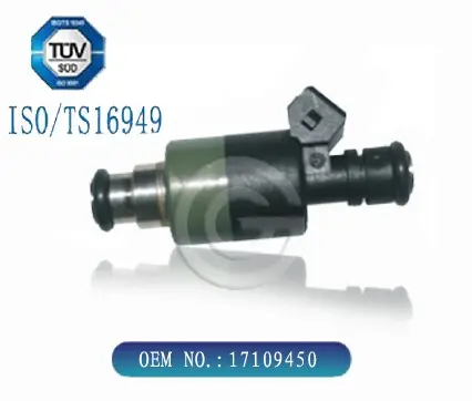 Alta calidad OEM 17109450 inyector de combustible para Chevrolet Lanos 1.6L corsa Daewoo cielo repuestos