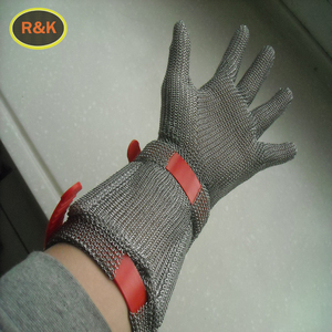 Stainless Steel <strong>Wire</strong> <strong>Mesh</strong> Cut Resistant Gloves - Product Image 3