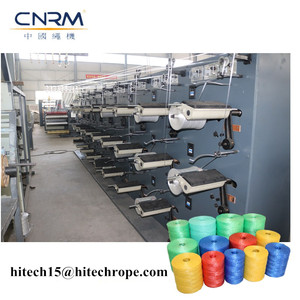 全自动高速挤出机用于挤出 <span class=keywords><strong>Pe</strong></span> <span class=keywords><strong>Pp</strong></span> 扁纱用于打包机麻线的制纱机