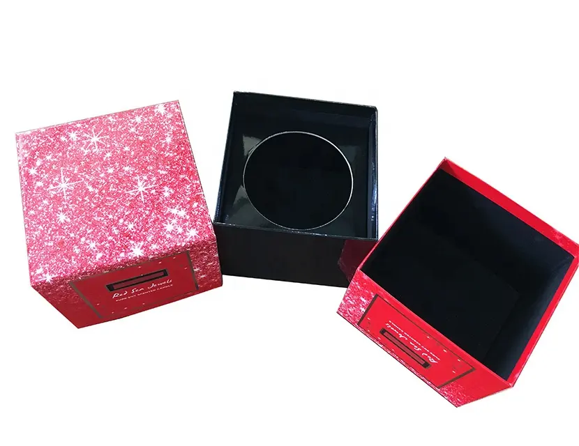 Casera perfumada vela caja de embalaje vela de Navidad cajas de lujo hecho a mano personalizado de cartón vela cajas
