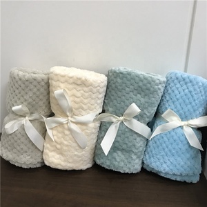 Kabarık peluş Sherpa rahat mikrofiber battaniye bebek hediye - Product Image 1