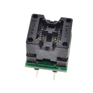 SOIC8SOP8からDIP8ワイドボディシートワイド200milプログラマーアダプターソケットブルー - Product Image 1